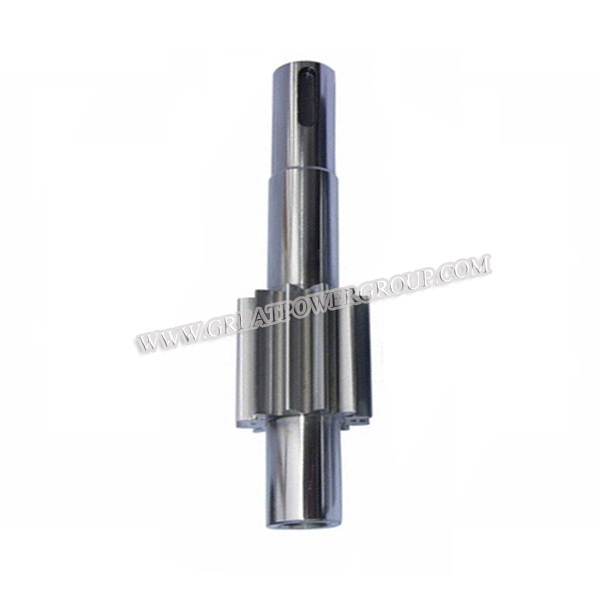 Precision Hardened Steel Helical Gear Shaft